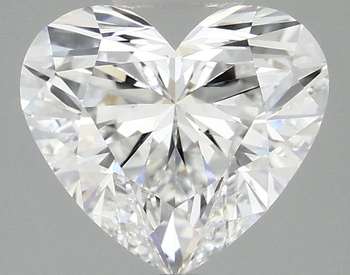 2.1 Carat Heart Shaped Ideal Cut VVS2 IGI Certified Lab Grown Diamond