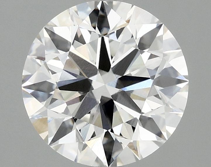 2.08 Carat Round Shaped Ideal Cut VVS2 IGI Certified Lab Grown Diamond