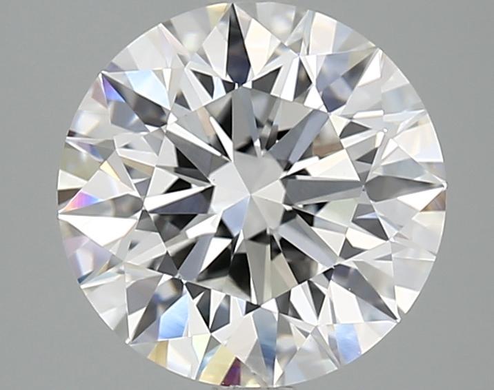 3.03 Carat Round Shaped Excellent Cut VVS2 IGI Certified Lab Grown Diamond