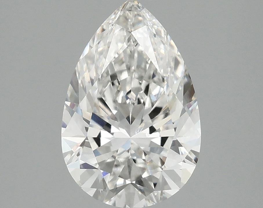 2.04 Carat Pear Shaped Excellent Cut VVS2 IGI Certified Lab Grown Diamond