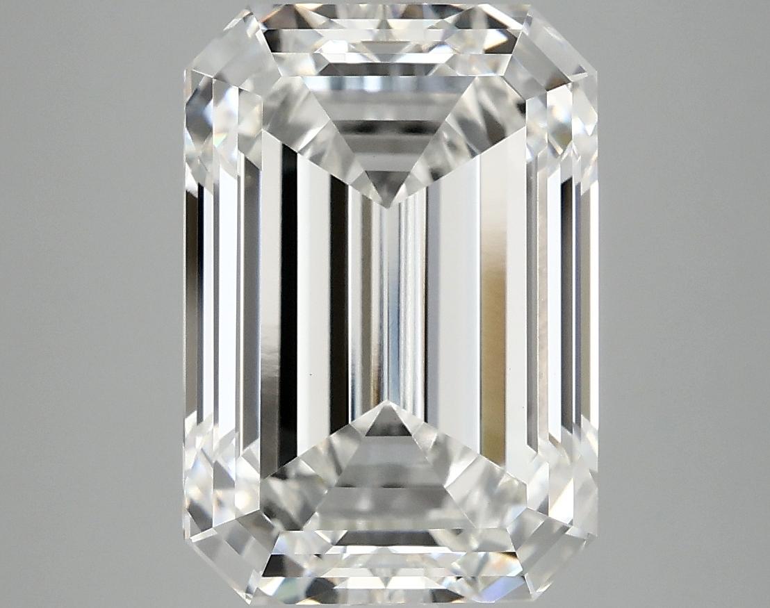 6.89 Carat Emerald Shaped Ideal Cut VS1 IGI Certified Lab Grown Diamond