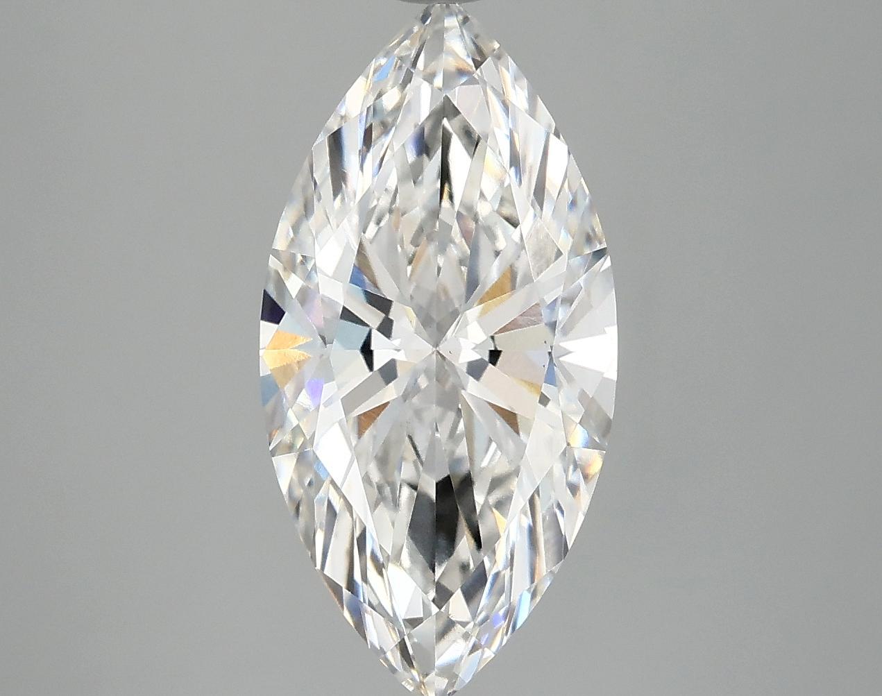 3.07 Carat Marquise Shaped Ideal Cut VS1 IGI Certified Lab Grown Diamond