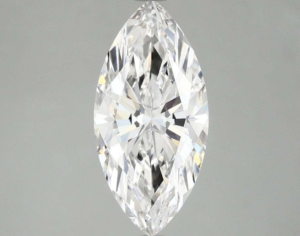 2.52 Carat Marquise Shaped Excellent Cut VS1 IGI Certified Lab Grown Diamond