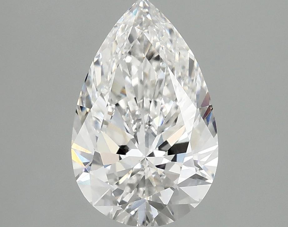 2.01 Carat Pear Shaped Ideal Cut VVS2 IGI Certified Lab Grown Diamond