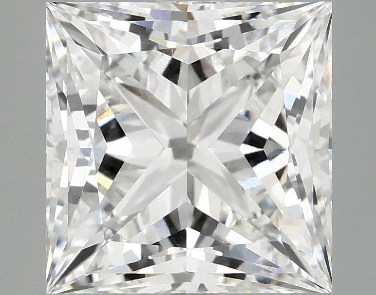 4.1 Carat Princess Shaped Ideal Cut VVS2 IGI Certified Lab Grown Diamond