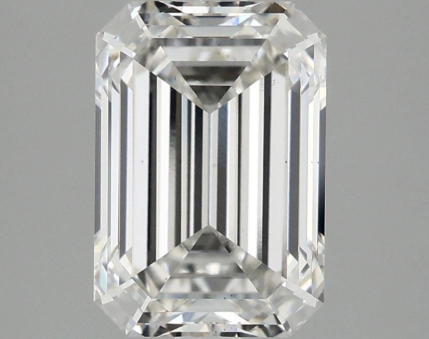2.86 Carat Emerald Shaped Ideal Cut VS1 IGI Certified Lab Grown Diamond