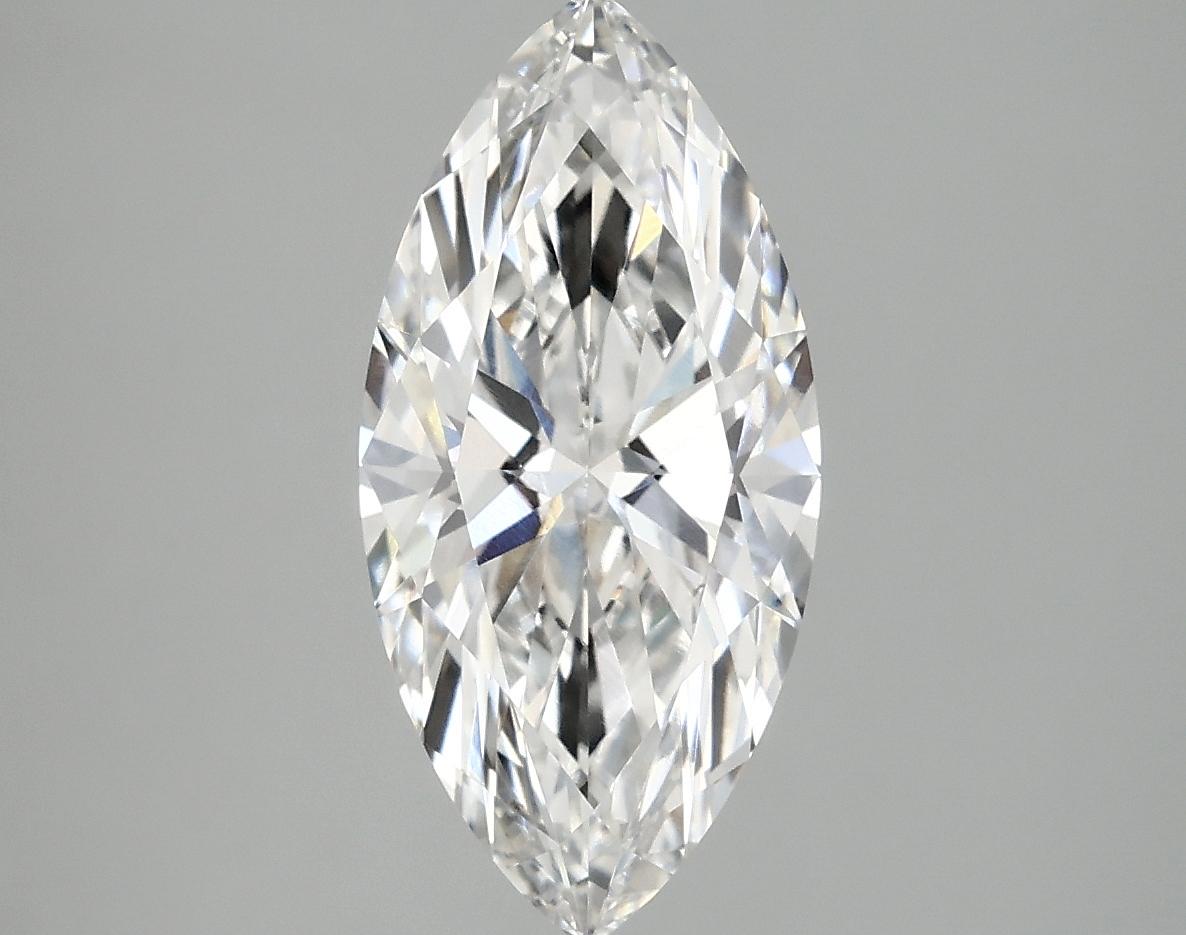 2.28 Carat Marquise Shaped Excellent Cut VVS2 IGI Certified Lab Grown Diamond
