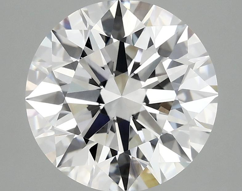 3.08 Carat Round Shaped Ideal Cut VVS2 IGI Certified Lab Grown Diamond