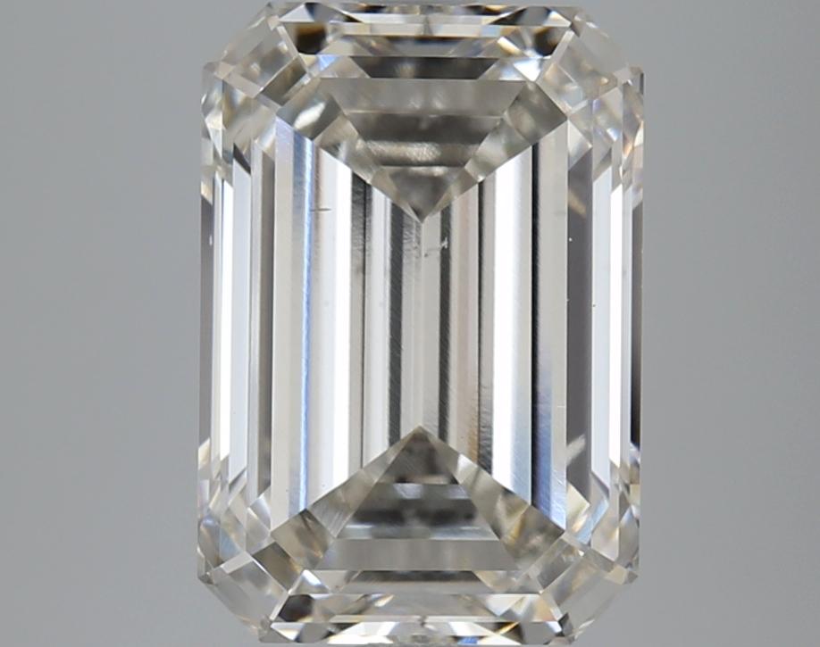 5.05 Carat Emerald Shaped Ideal Cut VS2 IGI Certified Lab Grown Diamond