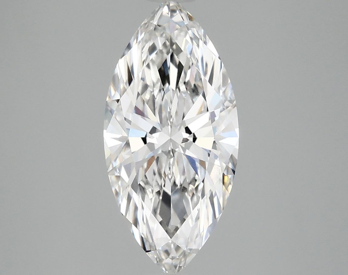 2.01 Carat Marquise Shaped Excellent Cut VVS2 IGI Certified Lab Grown Diamond