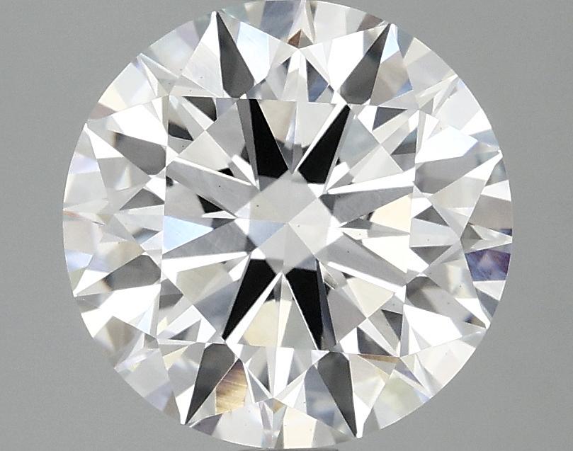 3.08 Carat Round Shaped Excellent Cut VS1 IGI Certified Lab Grown Diamond