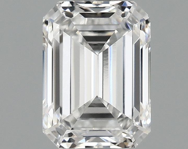 0.98 Carat Emerald Shaped Excellent Cut VVS2 IGI Certified Lab Grown Diamond