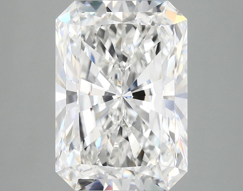 4.08 Carat Radiant Shaped Ideal Cut VVS2 IGI Certified Lab Grown Diamond