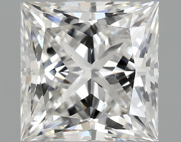 1.58 Carat Princess Shaped Ideal Cut VS1 IGI Certified Lab Grown Diamond