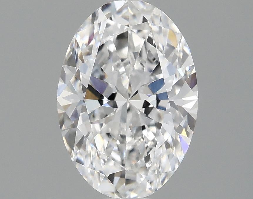 0.98 Carat Oval Shaped Ideal Cut VVS2 IGI Certified Lab Grown Diamond