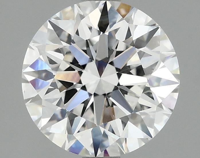 2.06 Carat Round Shaped Ideal Cut VVS2 IGI Certified Lab Grown Diamond