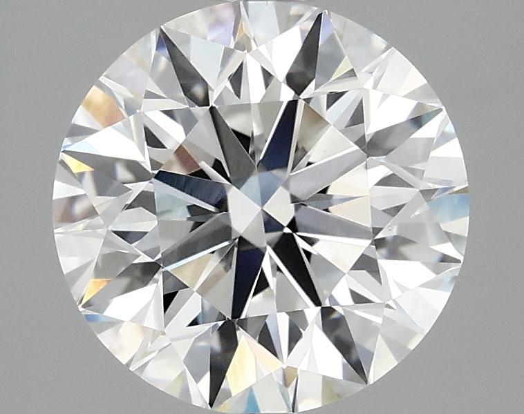 2.87 Carat Round Shaped Excellent Cut VVS2 IGI Certified Lab Grown Diamond