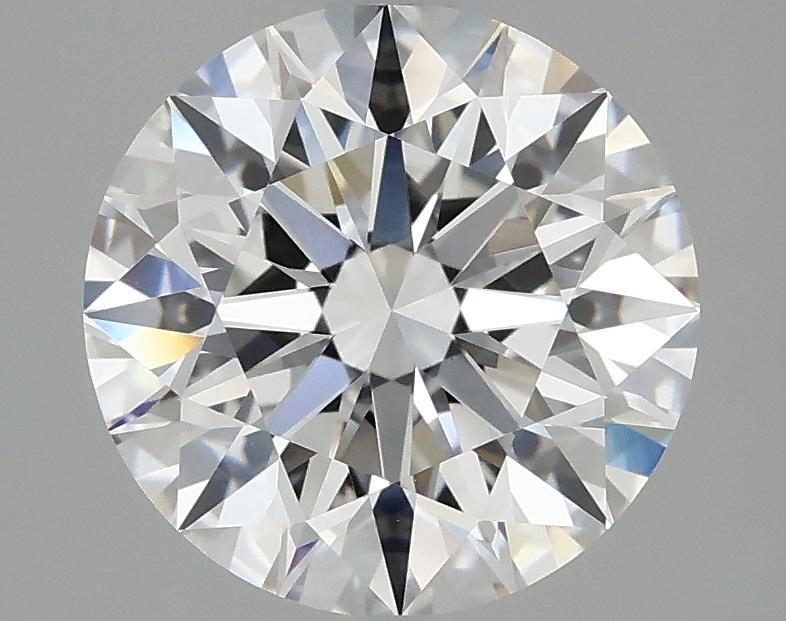 3.04 Carat Round Shaped Excellent Cut VVS2 IGI Certified Lab Grown Diamond