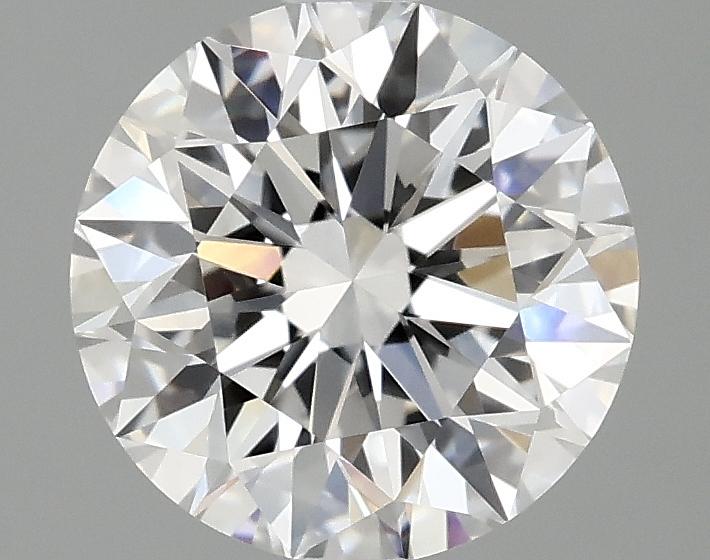 2.08 Carat Round Shaped Excellent Cut VVS2 IGI Certified Lab Grown Diamond