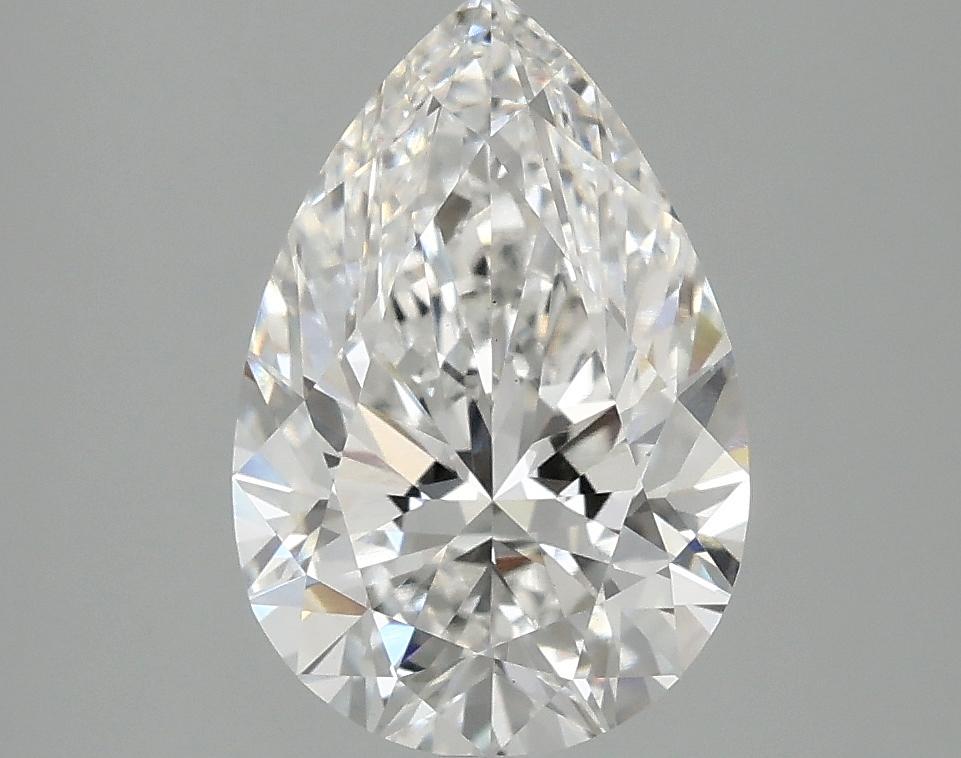 2.56 Carat Pear Shaped Excellent Cut VS1 IGI Certified Lab Grown Diamond