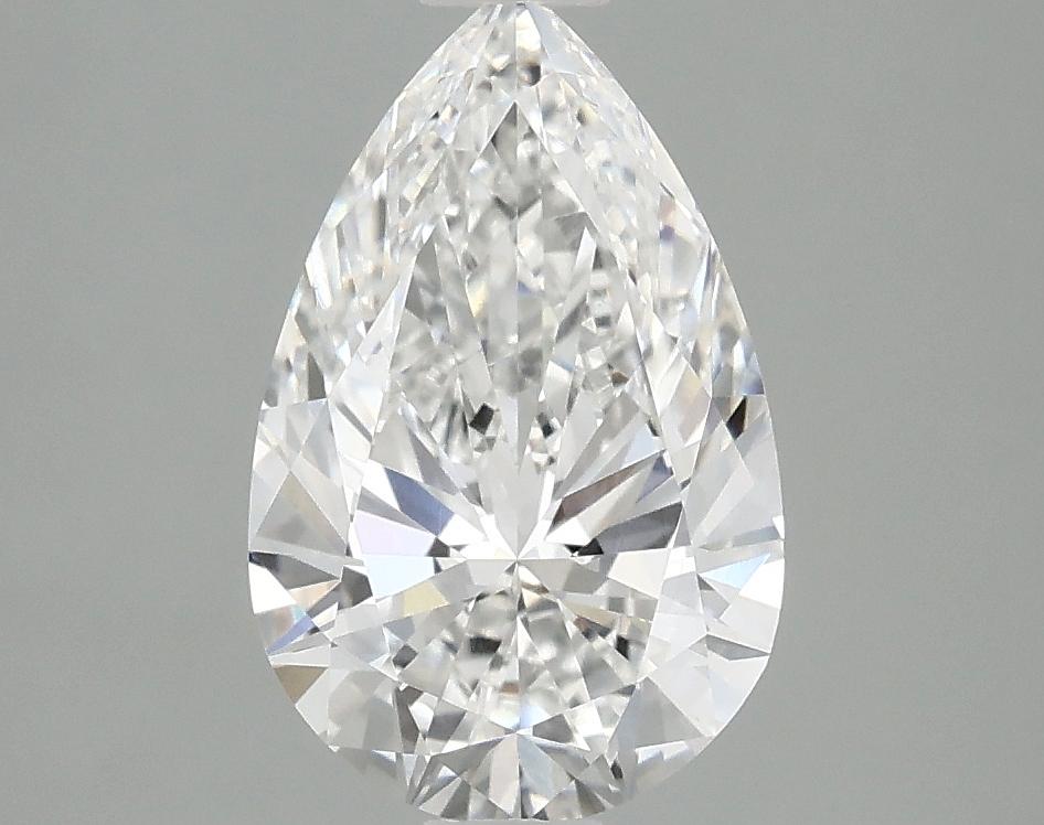 2.0 Carat Pear Shaped Ideal Cut VVS2 IGI Certified Lab Grown Diamond