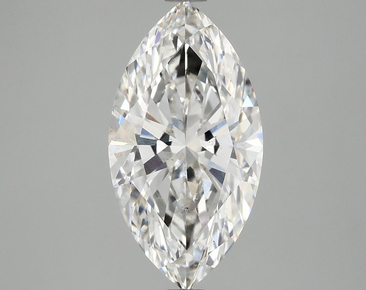 2.97 Carat Marquise Shaped Excellent Cut SI1 IGI Certified Lab Grown Diamond