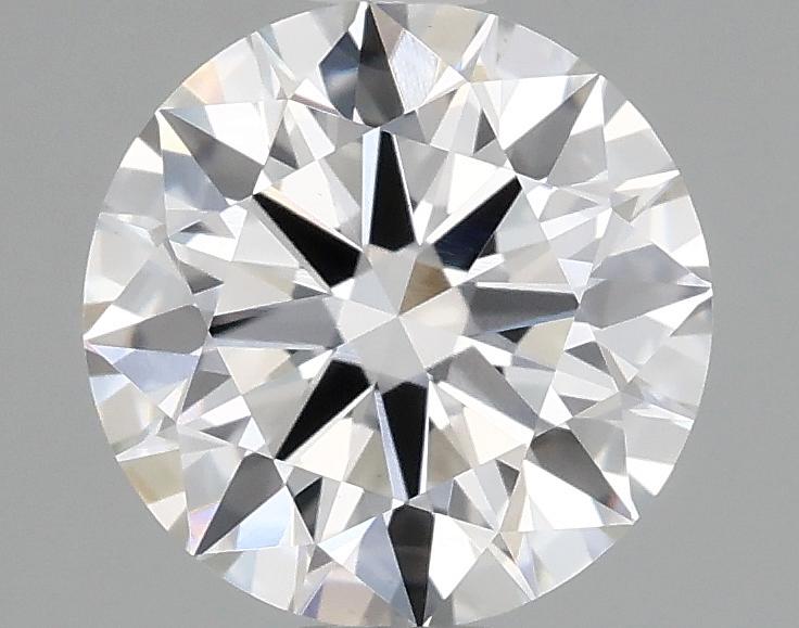 1.54 Carat Round Shaped Ideal Cut VVS2 IGI Certified Lab Grown Diamond