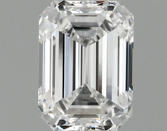 0.98 Carat Emerald Shaped Excellent Cut VVS2 IGI Certified Lab Grown Diamond
