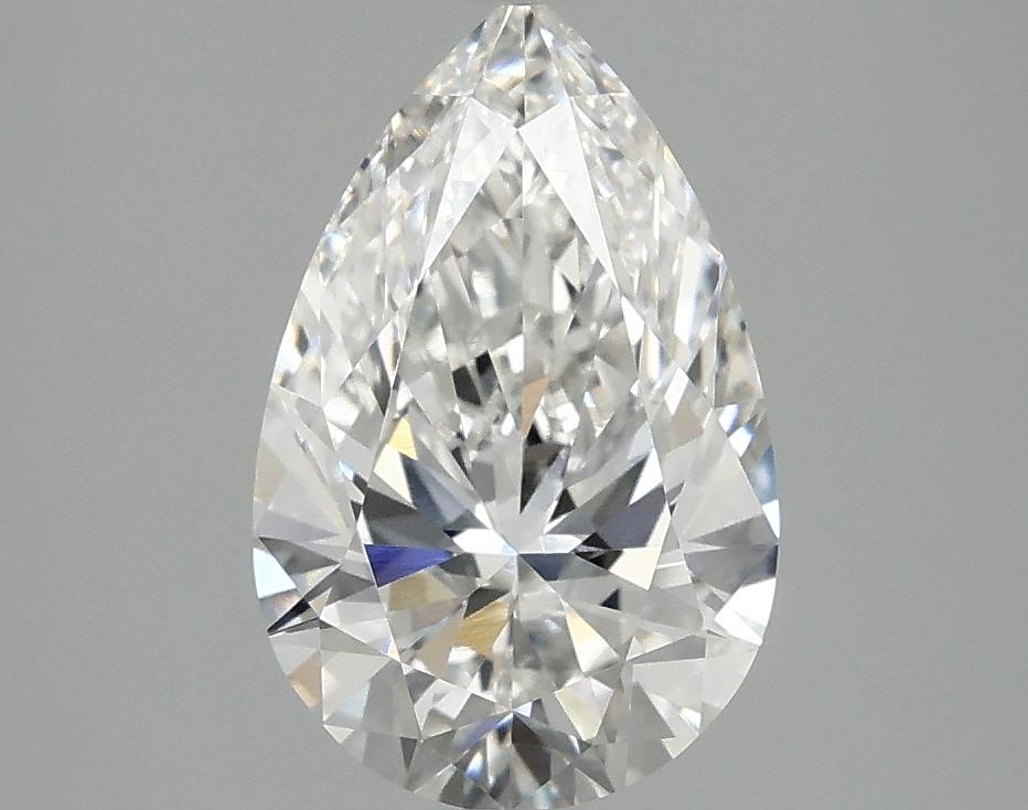 1.92 Carat Pear Shaped Ideal Cut VVS2 IGI Certified Lab Grown Diamond