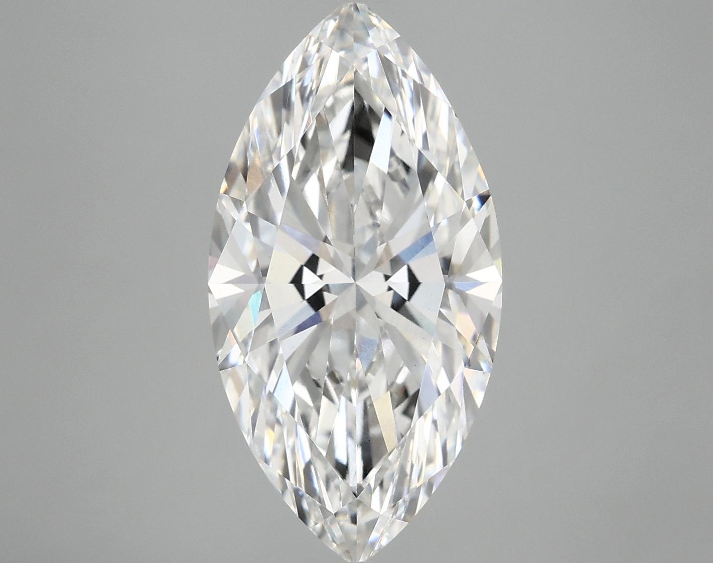 4.83 Carat Marquise Shaped Ideal Cut VS1 IGI Certified Lab Grown Diamond