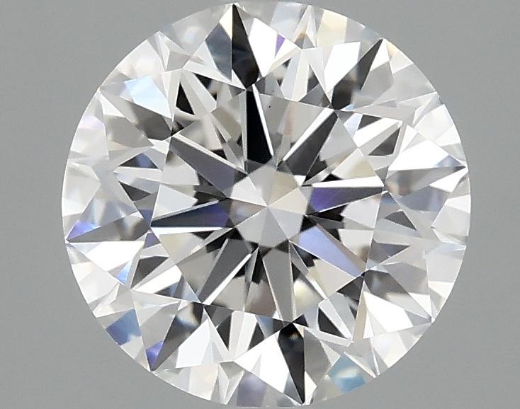 2.05 Carat Round Shaped Excellent Cut VVS2 IGI Certified Lab Grown Diamond