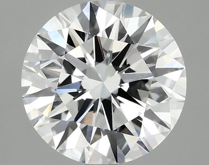 2.08 Carat Round Shaped Ideal Cut VVS2 IGI Certified Lab Grown Diamond