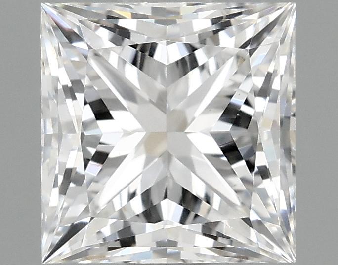 1.04 Carat Princess Shaped Ideal Cut VVS2 IGI Certified Lab Grown Diamond