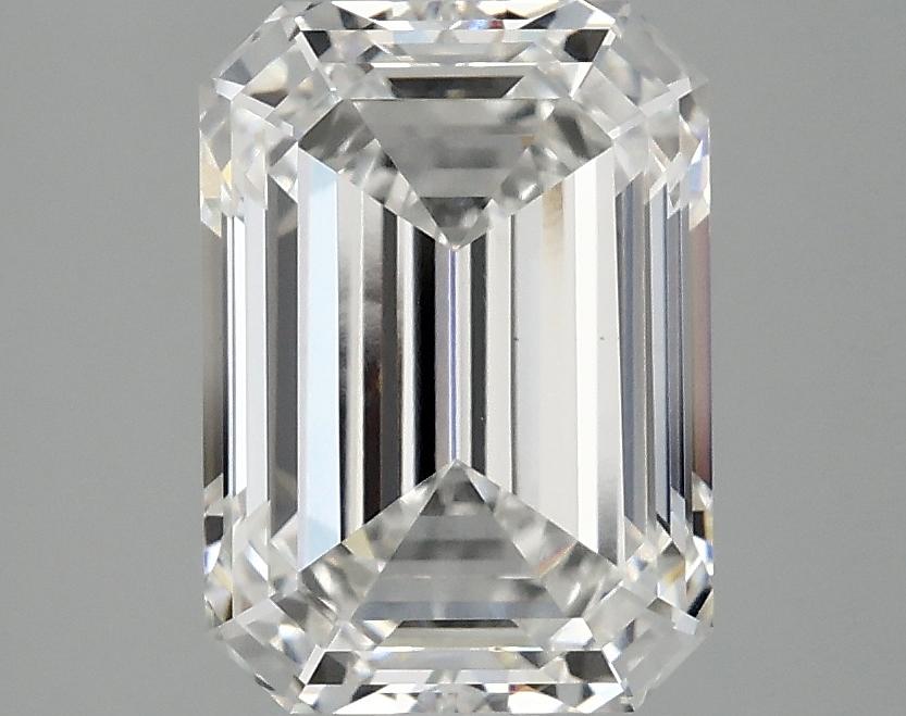 3.08 Carat Emerald Shaped Ideal Cut VS1 IGI Certified Lab Grown Diamond