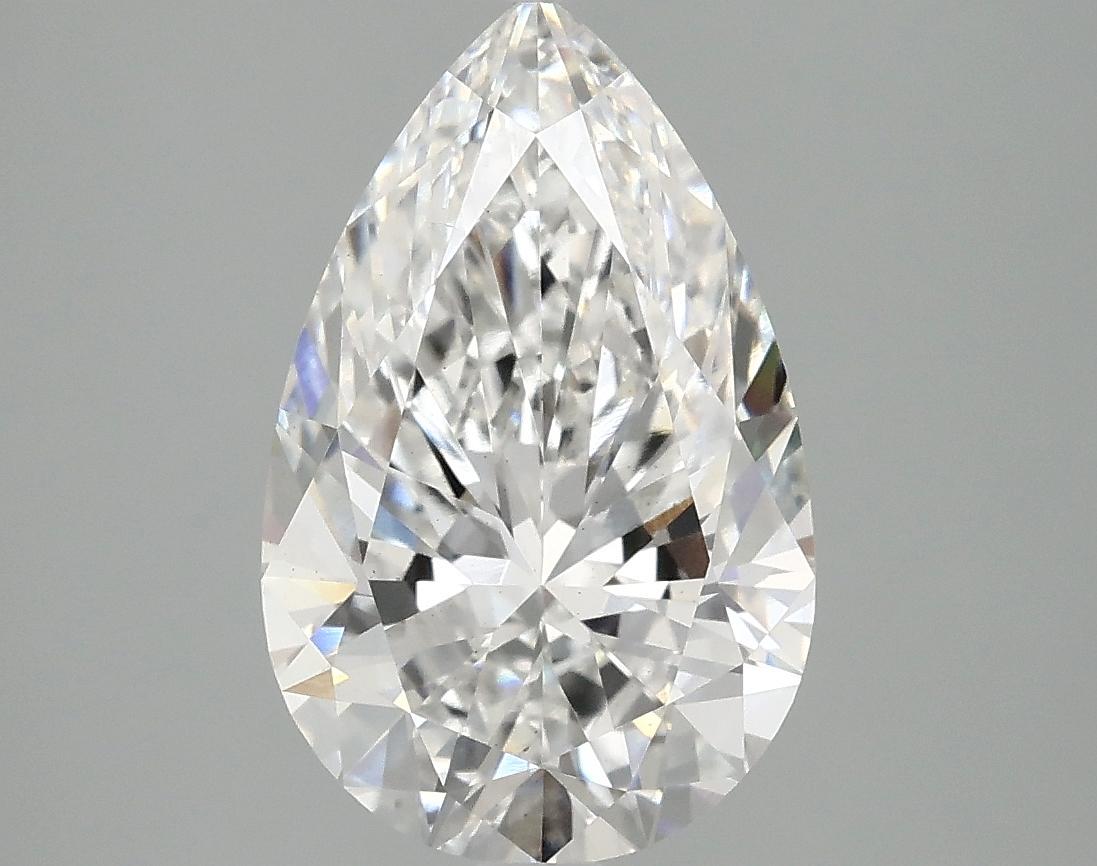 3.08 Carat Pear Shaped Ideal Cut VS2 IGI Certified Lab Grown Diamond