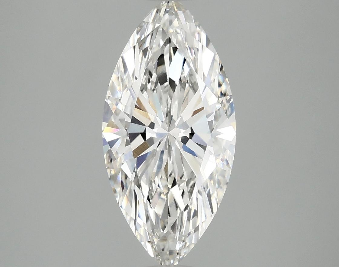 2.0 Carat Marquise Shaped Excellent Cut VVS2 IGI Certified Lab Grown Diamond