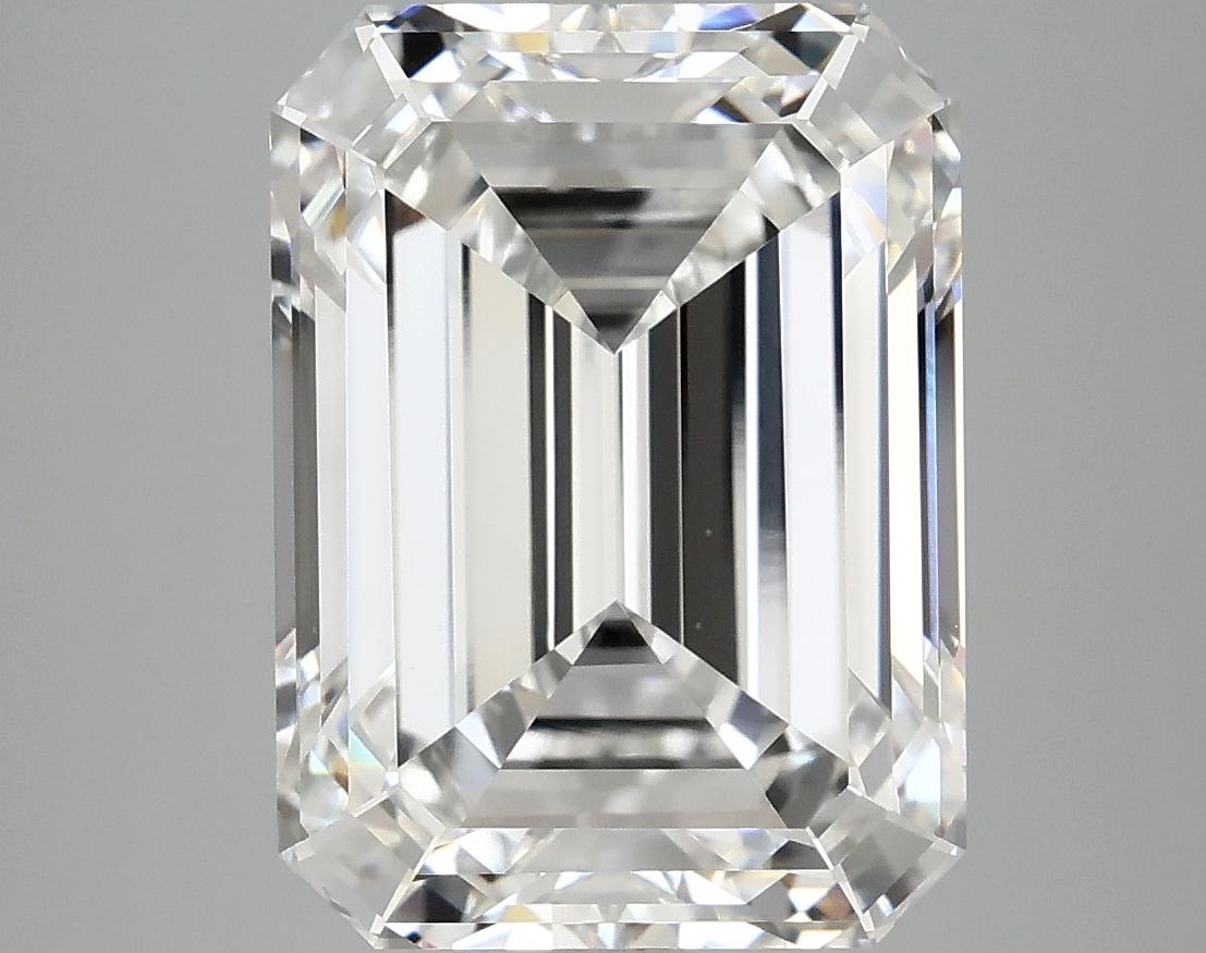 7.6 Carat Emerald Shaped Excellent Cut VVS2 IGI Certified Lab Grown Diamond