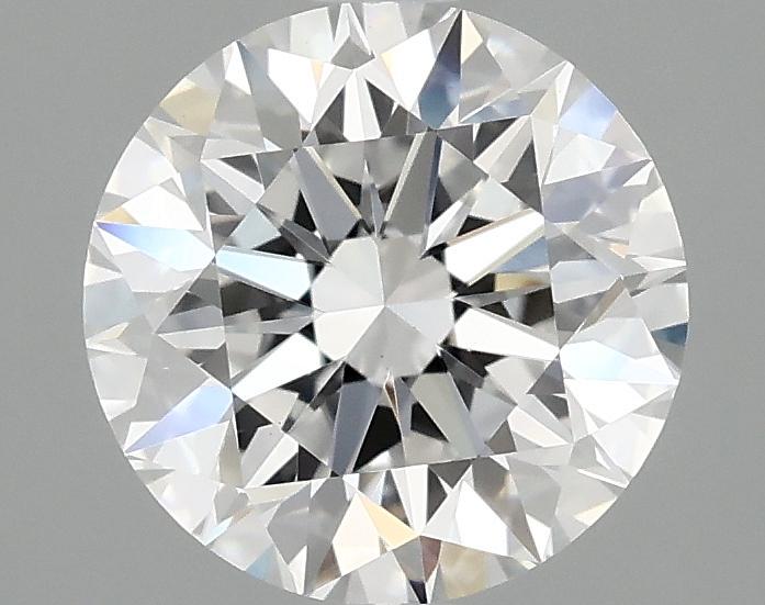 2.08 Carat Round Shaped Excellent Cut VVS2 IGI Certified Lab Grown Diamond