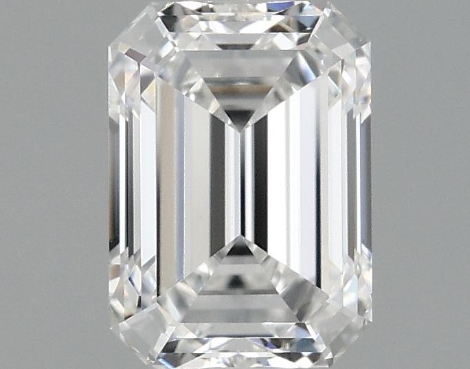 1.08 Carat Emerald Shaped Ideal Cut VVS2 IGI Certified Lab Grown Diamond