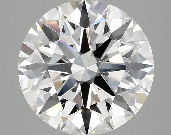 2.08 Carat Round Shaped Ideal Cut VVS2 IGI Certified Lab Grown Diamond