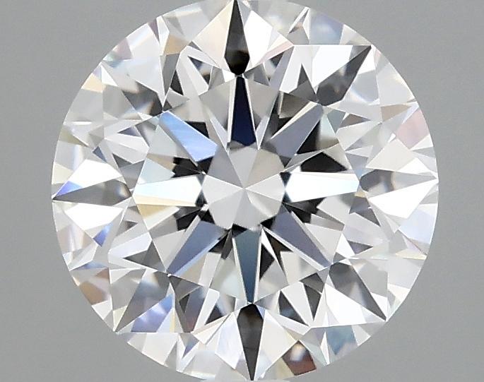 2.05 Carat Round Shaped Excellent Cut VVS2 IGI Certified Lab Grown Diamond