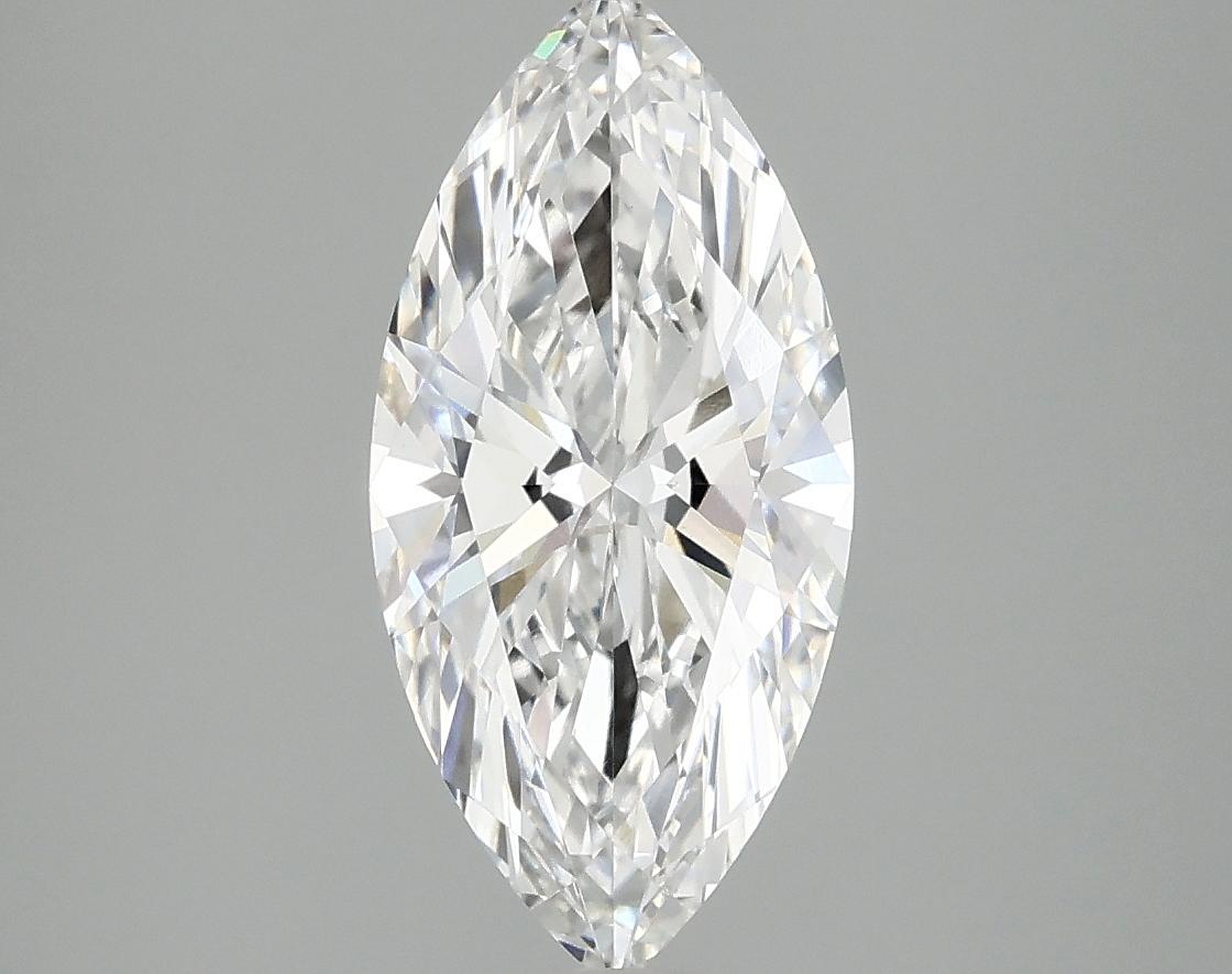 2.02 Carat Marquise Shaped Excellent Cut VVS2 IGI Certified Lab Grown Diamond