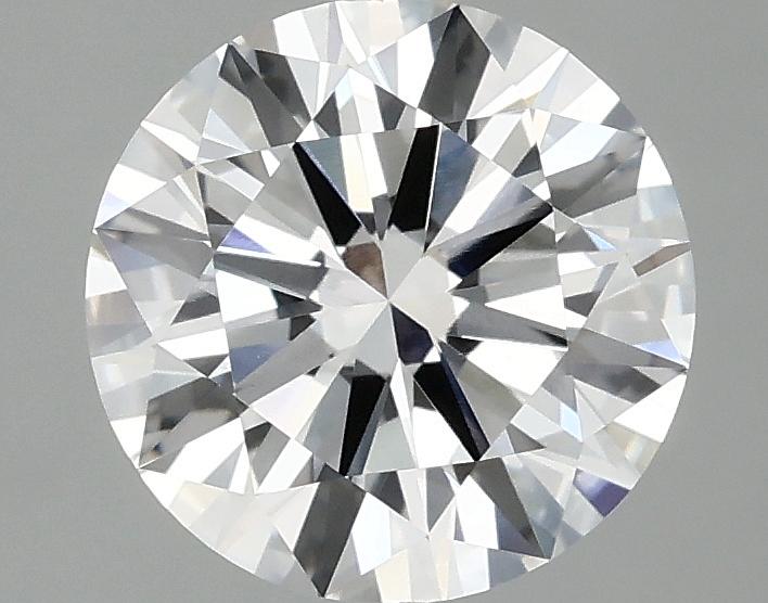 2.01 Carat Round Shaped Ideal Cut VVS2 IGI Certified Lab Grown Diamond