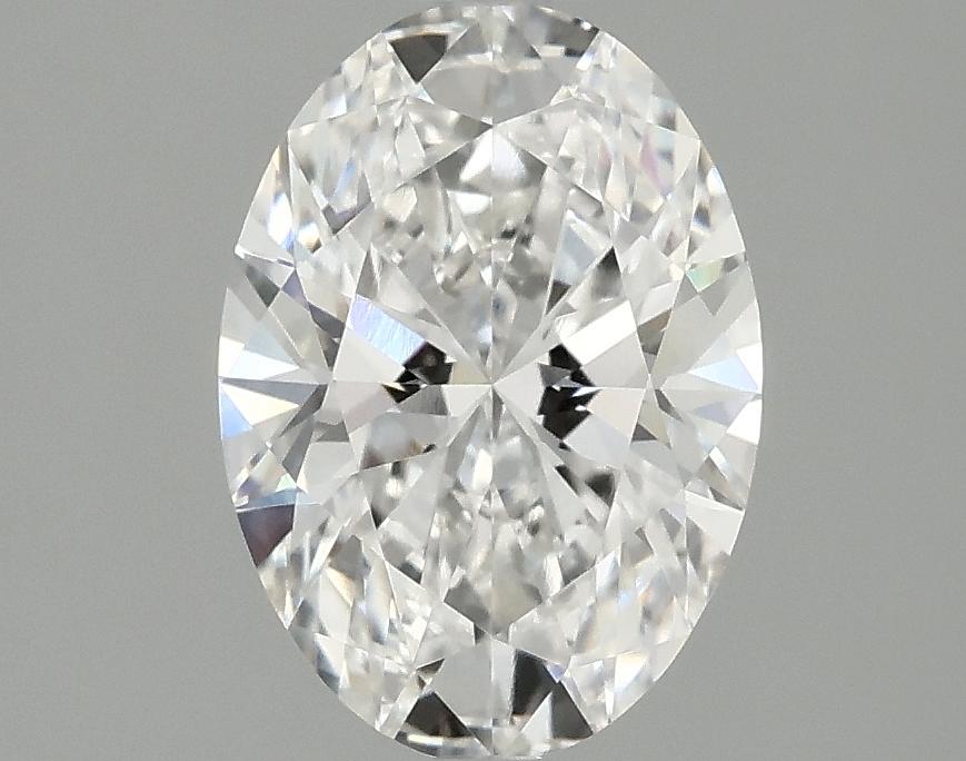 1.5 Carat Oval Shaped Ideal Cut VVS2 IGI Certified Lab Grown Diamond