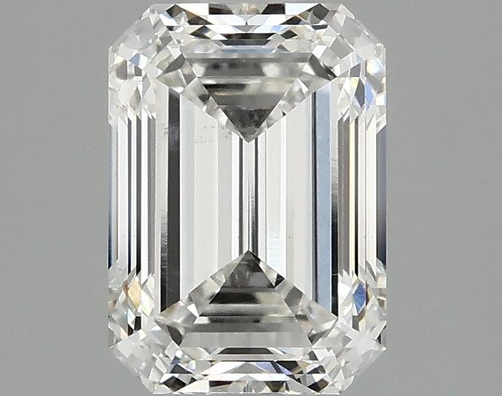 2.02 Carat Emerald Shaped Ideal Cut VS2 IGI Certified Lab Grown Diamond