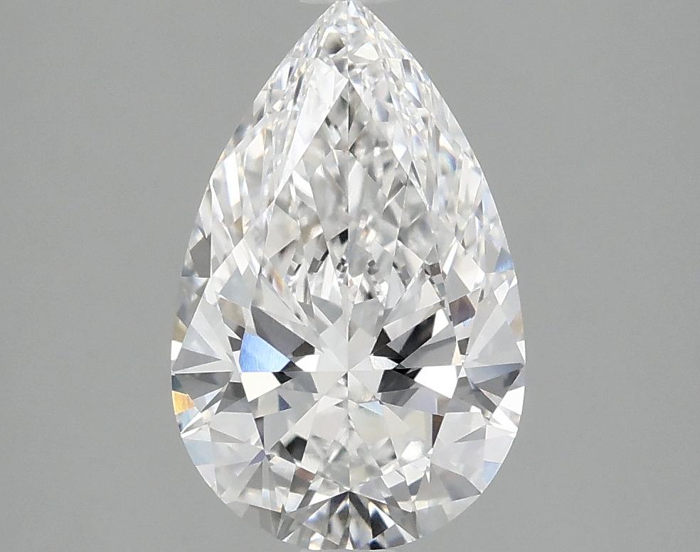 1.97 Carat Pear Shaped Ideal Cut VVS2 IGI Certified Lab Grown Diamond