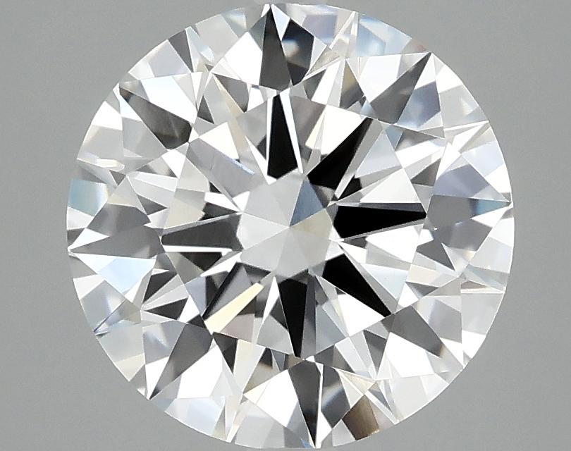 3.09 Carat Round Shaped Ideal Cut VVS2 IGI Certified Lab Grown Diamond