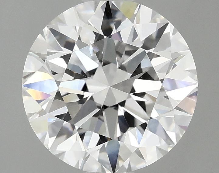 2.54 Carat Round Shaped Excellent Cut VVS2 IGI Certified Lab Grown Diamond