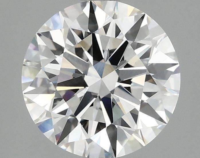 2.04 Carat Round Shaped Ideal Cut VVS2 IGI Certified Lab Grown Diamond