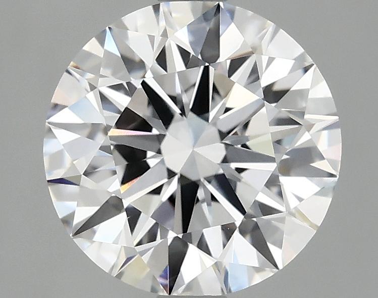 2.57 Carat Round Shaped Ideal Cut VVS2 IGI Certified Lab Grown Diamond